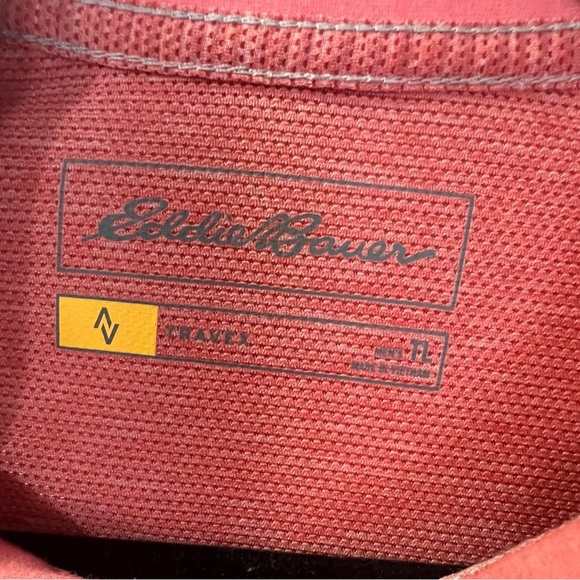 Worn once! Eddie Bauer Travex Polo, Size Large (Tall) - Picture 2 of 5